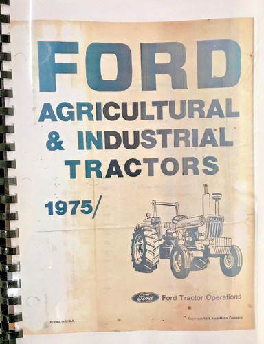 Ford 1975 workshop - ford,