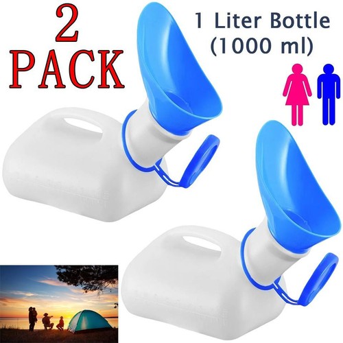 Unisex urine bottle - 2x,