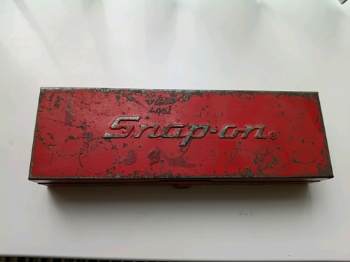 Snap metal toolbox tin case - toolbox,