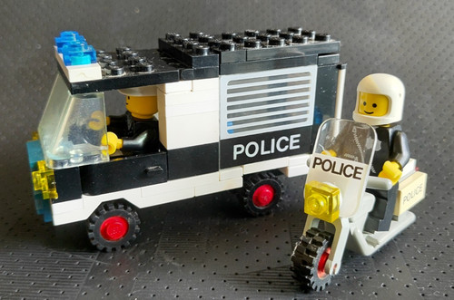 Lego town police patrol - patrol, squad