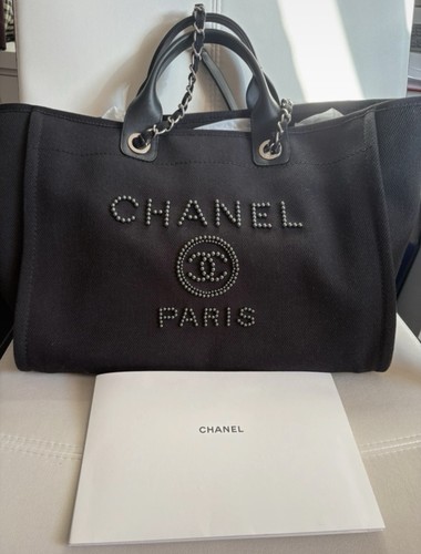 Chanel deauville tote large - tote,
