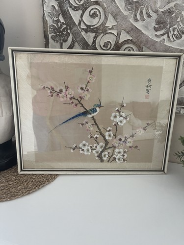 Vintage chinese bird and - chinese,
