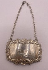 Hallmarked Solid Silver vodka