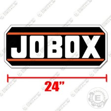 Fits Jobox Decal Kit Logo Decals Replacement Stickers 24" Logos