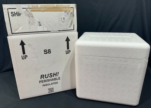 Insulated styrofoam cooler - insulated,