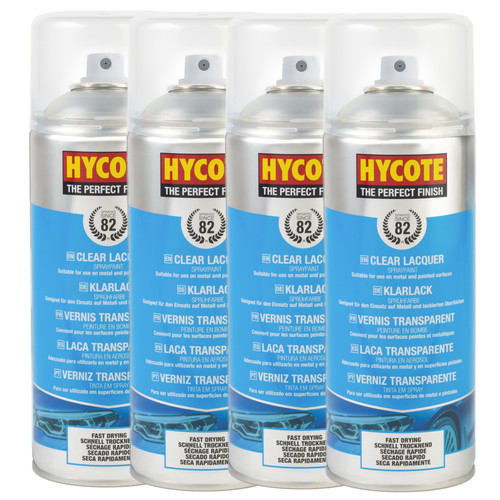 Hycote clear lacquer spray - lacquer,