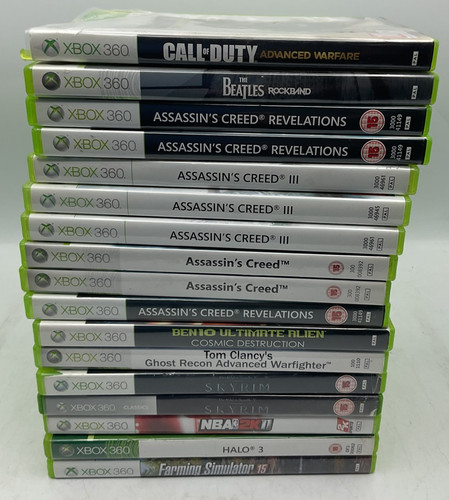Microsoft xbox 260 games - xbox,