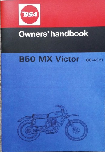 Bsa b50 victor motorcycle - bsa,