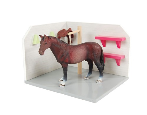 Wooden horse wash box stable - horse,