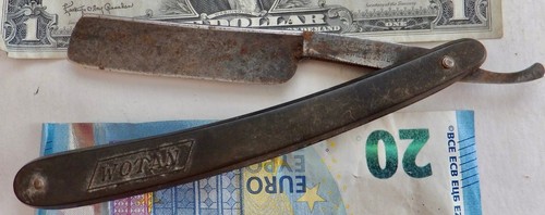 Old straight razor wotan - old,