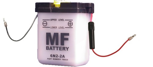 Battery 6n2 moto morini - 6n2-2a,