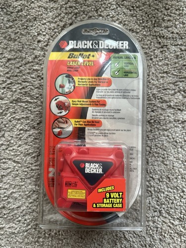 Black decker bullet laser - black,