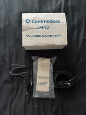 Commodore Amiga 500/plus A520 modulator+Y Audio+ RF  lead  good condition boxed