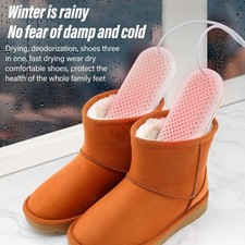 Shoe Work Boot Dryer Warmer Ultraviolet Sterilization Timer Safe Fire Resistant