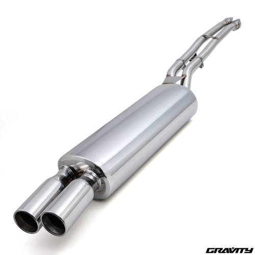 Brushed exhaust system - exhaust,