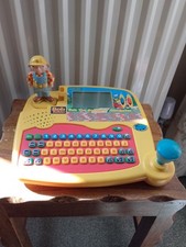 Vintage Bob The Builder's Computer I Q builders Fully Working Lovely Cond Rare