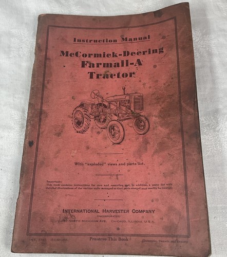 Vintage mccormick deering - vintage,