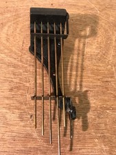 976b Vintage Mantle Clock Westminster Chime Gong Rods