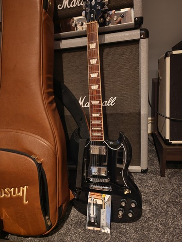 Gibson standard 2019 ebony - gibson,