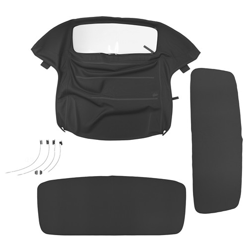 Black roof cover for bmw - black,