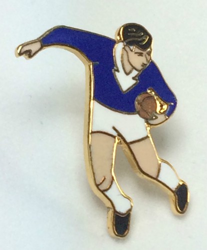 Canterbury rugby player enamel - rugby,