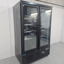 Display Fridge Double Door Multideck Chiller Retail 744L Showcase Shop Polar ...