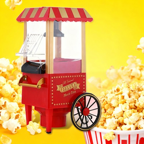 Carnival popcorn maker - popcorn, machine