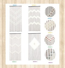 NEW BAMBOO BEADED DOOR CURTAIN