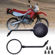 Round Motorcycle Rearview Side Mirror For Honda XR650L XR600R XR250R XR150 XR125