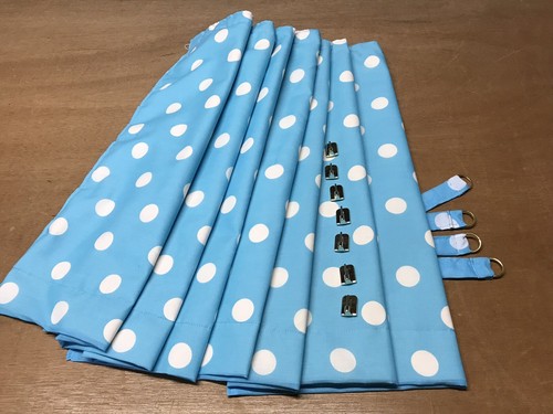Polka dot fabric - polka, both