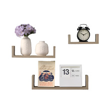 Set Of 3 U Shape Shelves Wall