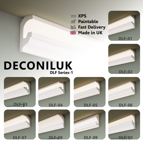 Coving cornice moulding led - coving,