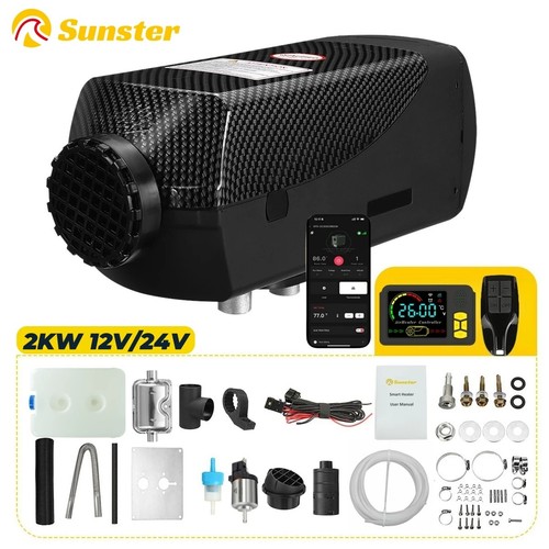 2kw 12v 24v diesel - 12v, heater