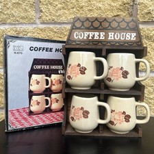 Stoneware Mugs Japanese Wood