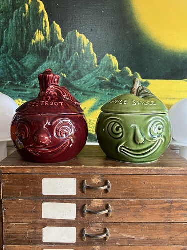 Vintage set sylvac face - set,