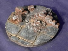 Urban Display base for 1/16th scale / 120mm Figure model - Diameter 90mm