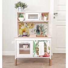 IKEA DUKTIG removable Decal self-adhesive sticker furniture pineapple and flower