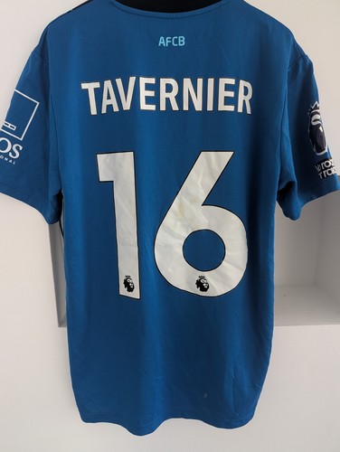 Tavernier match worn shirt - tavernier,