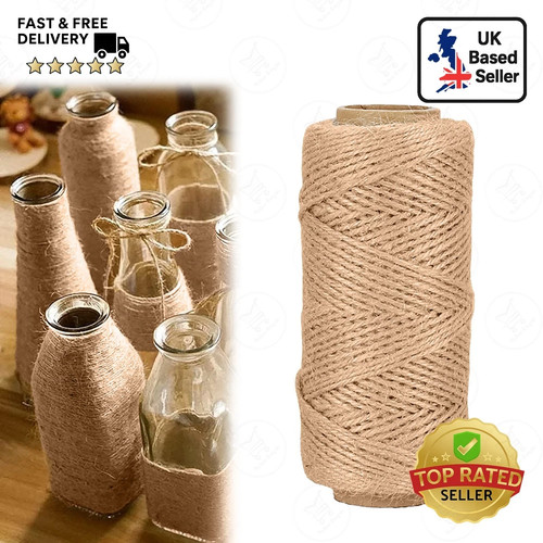 Ply natural jute string - jute, roll
