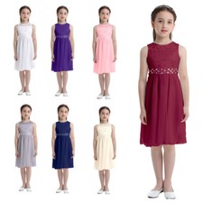 UK Kids Girls Dress Girls