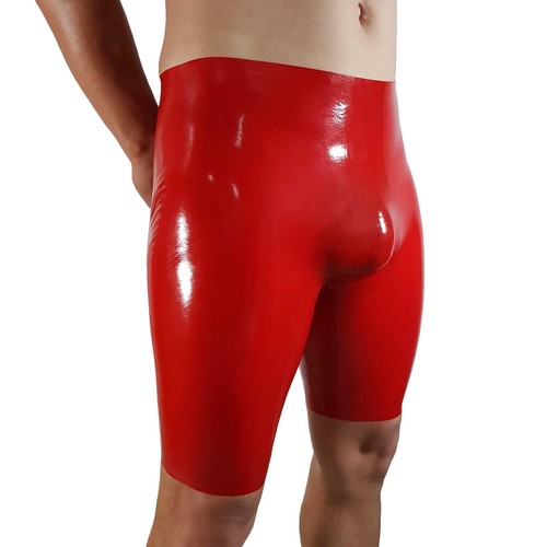 Latex rubber shorts short - latex,