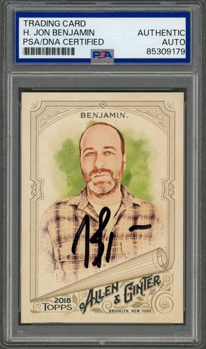 Jon benjamin signed - benjamin, 2018