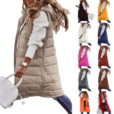 Ladies Warmer Hooded Long