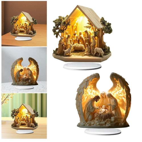 Christmas nativity scene - christmas,