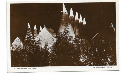 Real photo postcard - the, oast