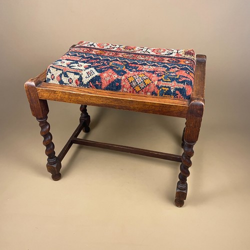 Antique hallway footstool - hallway,