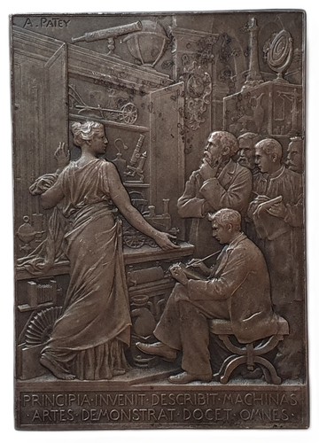 1898 france silvered bronze - 1898,