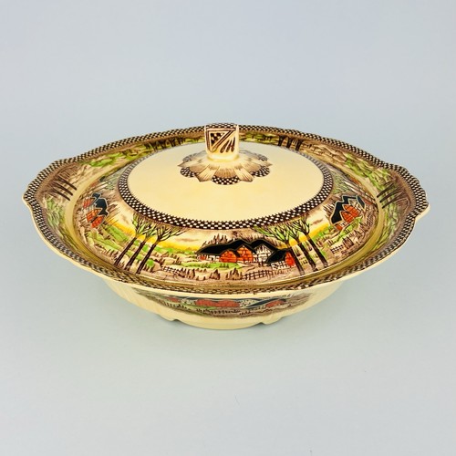 Vintage myott hand painted art - vintage,