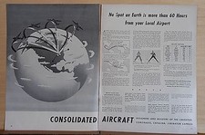 1943 two page magazine ad for