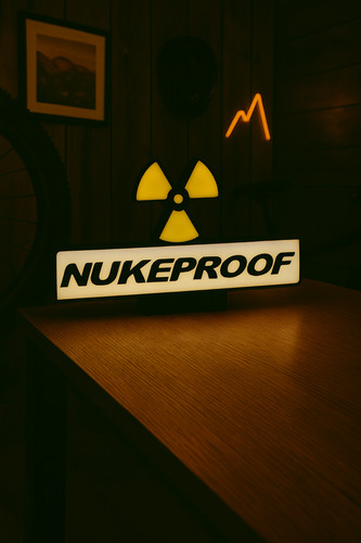 Nukeproof logo light box - logo,